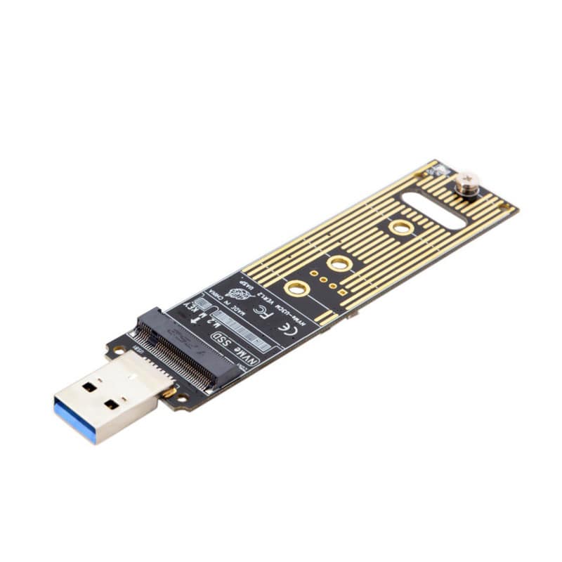 Adapter Czytnik USB 3.0 do dysków SSD NVMe M.2 — szybkie podłączenie