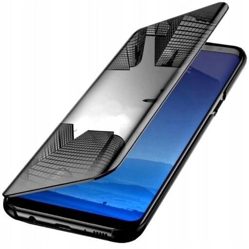 Etui z Klapką Clear View Cover - Samsung Galaxy A33 5G - Czarny