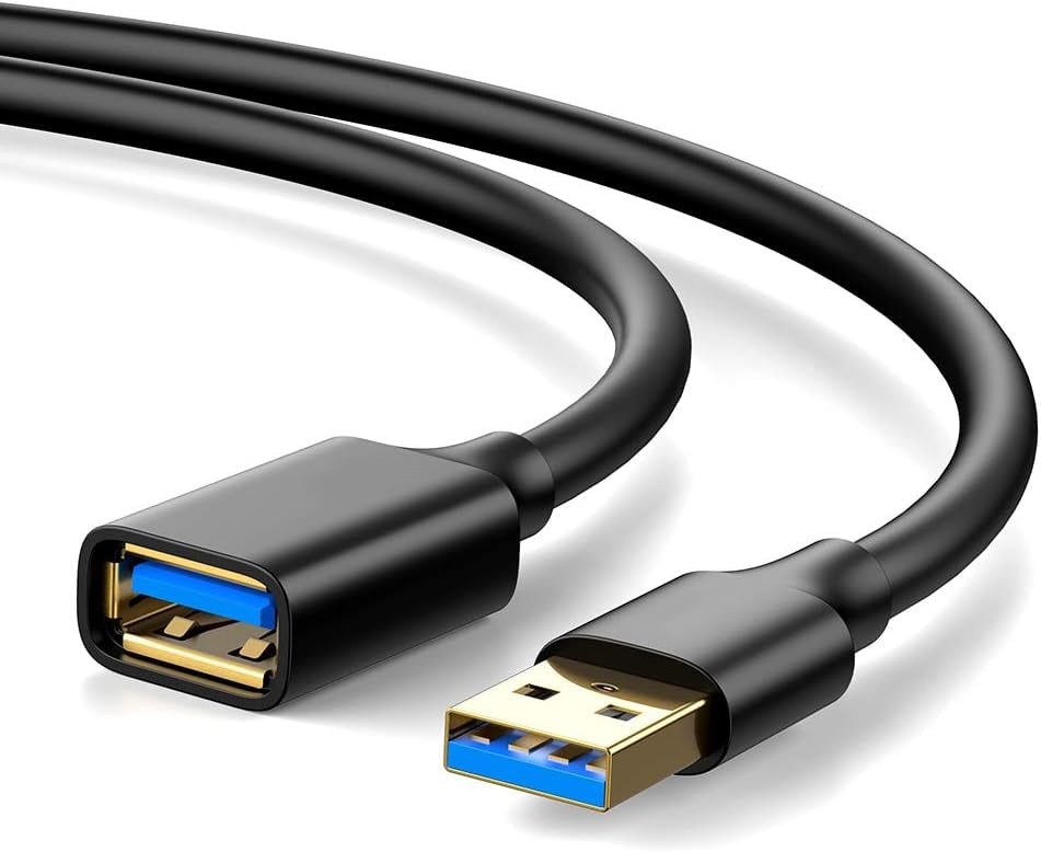 Przedłużacz (Kabel) USB 3.1 Czarny