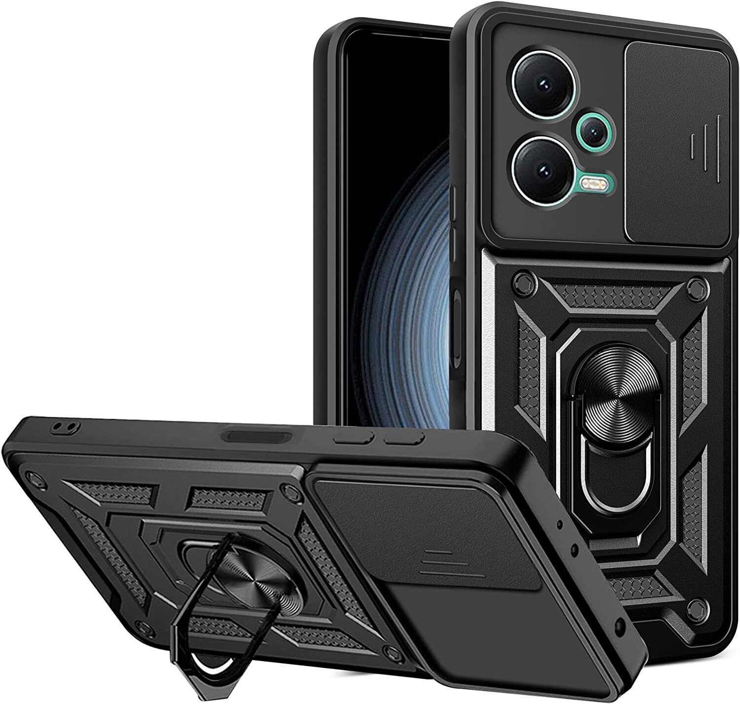 Etui Pancerne Slide Case — ochrona dla Redmi Note 12 Pro 5G