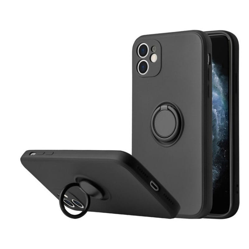 Etui Finger Grip - Xiaomi Mi 11 Lite - Czarny