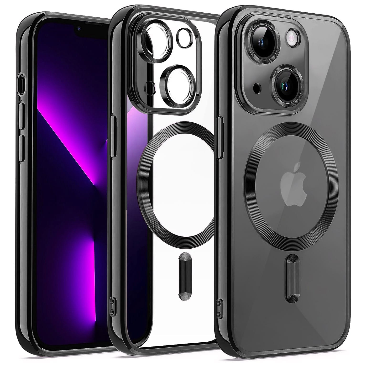 Etui Silikonowe Magsafe Camera Protect do Iphone - iPhone X / XS - Czarne