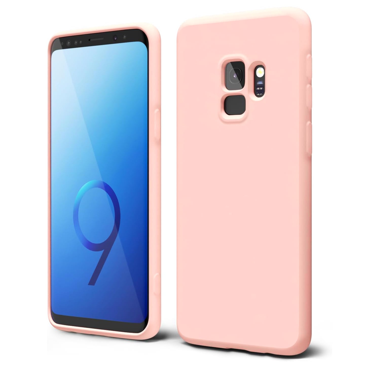 Etui Liquid Soft Silicone - Samsung Galaxy S9 - Różowy