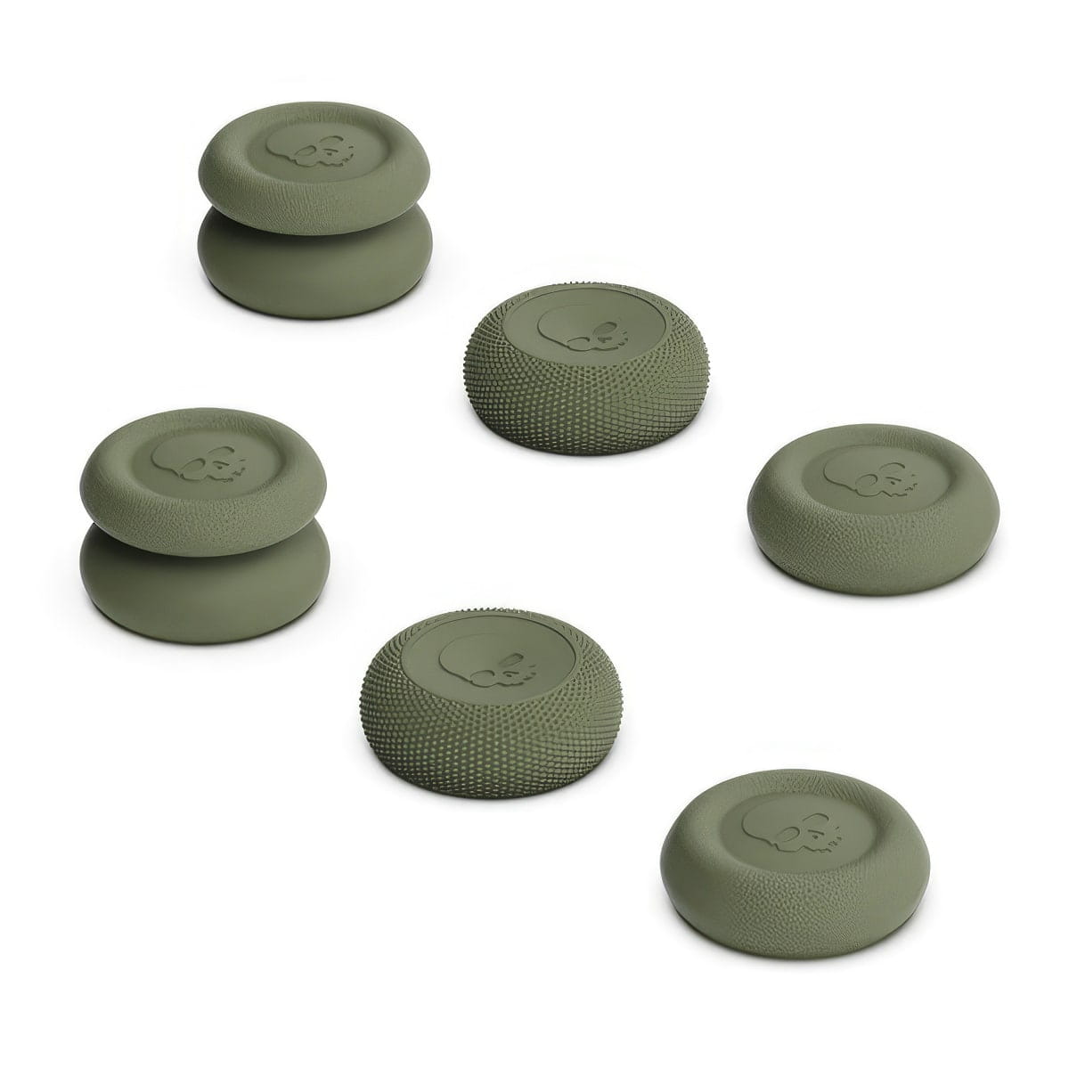 Nakładki Na Gałki Analogowe PS4, PS5 - Skullco - Khaki