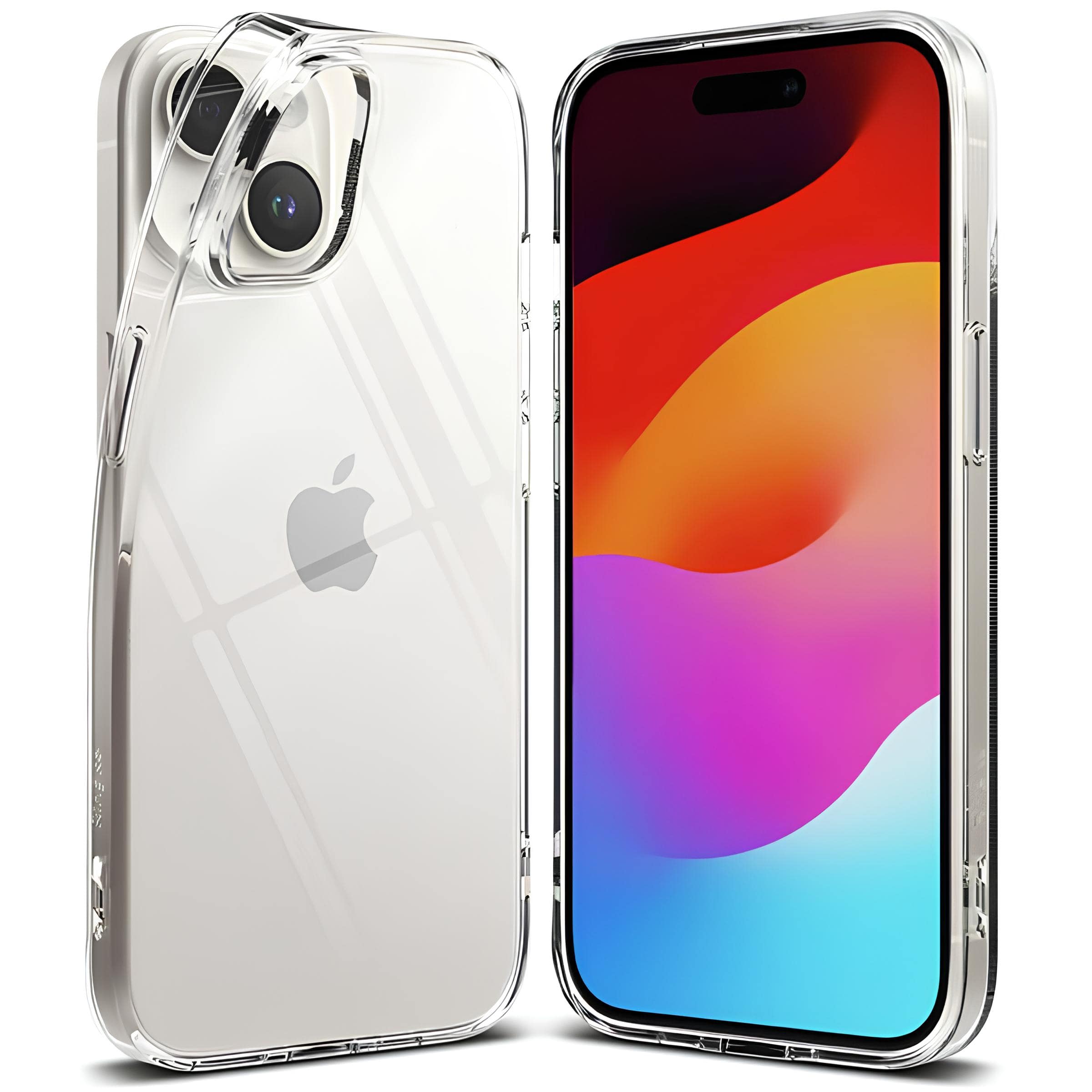 Etui Silikonowe Slim 1mm - Apple iPhone 15 - Przezroczyste