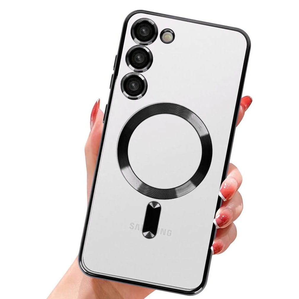 Etui Silikonowe Magsafe Camera Protect - Samsung S23 - Czarny