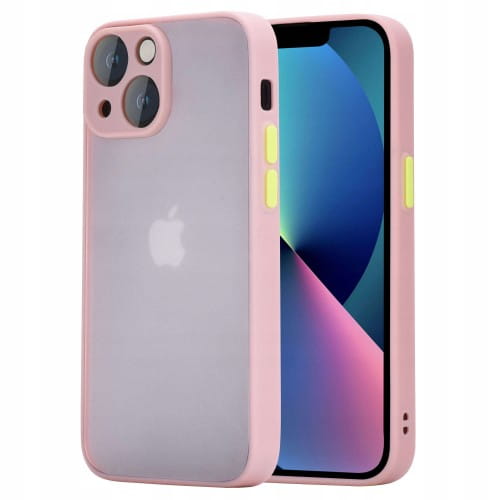 Etui Candy Matte Do Apple iPhone 14 - Różowy