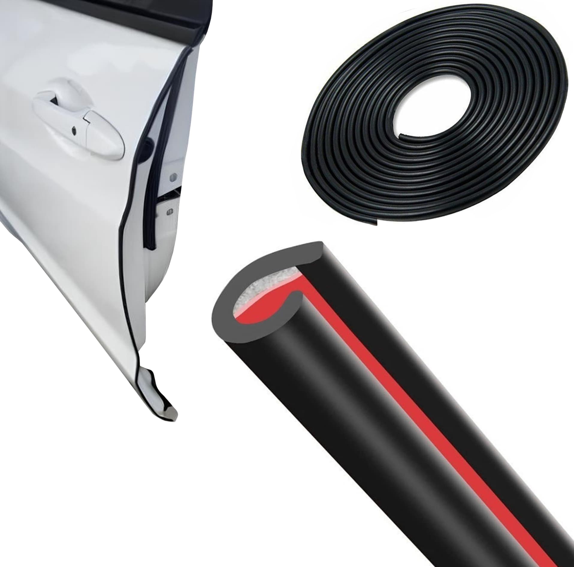 Uszczelka Ochronna Drzwi Samochodowych -  5m 