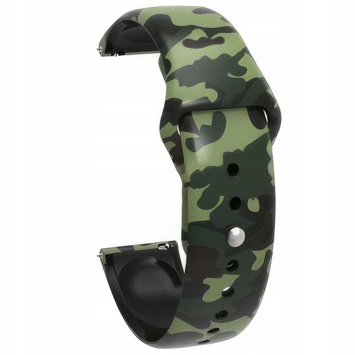 Pasek Opaska Silikonowa Apple Watch Ultra 49 MM Moro Zielony