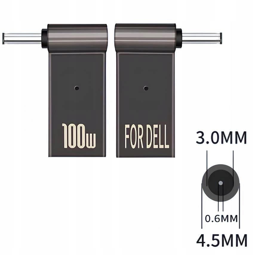 Adapter Kabla Zasilacza PIN DELL - Wtyk Żeński: USB-C Smart-tel