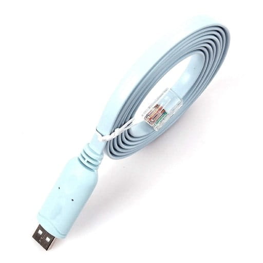 KABEL KONSOLOWY USB - RJ45 RS232 URZĄDZEŃ CISCO 3M ROUTER ACCESS POINTY Długość kabla 1.8 m