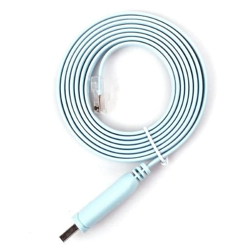 KABEL KONSOLOWY USB - RJ45 RS232 URZĄDZEŃ CISCO 3M ROUTER ACCESS POINTY Kod producenta RJ-45-BLUE-USB-KONS-ST