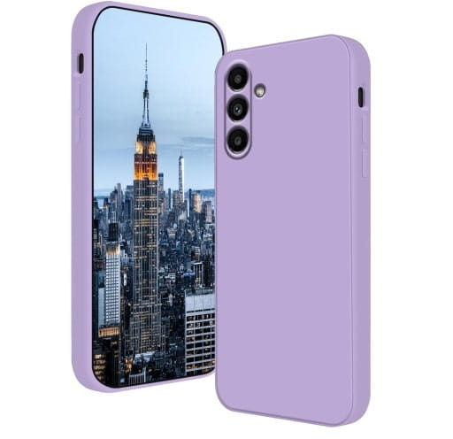  Etui Liquid Soft Silicone - Samsung Galaxy S24+ - Lawendowy