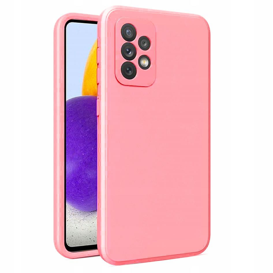 Etui Liquid Soft Silicone - Samsung Galaxy A53 / A53 5G - Różowe
