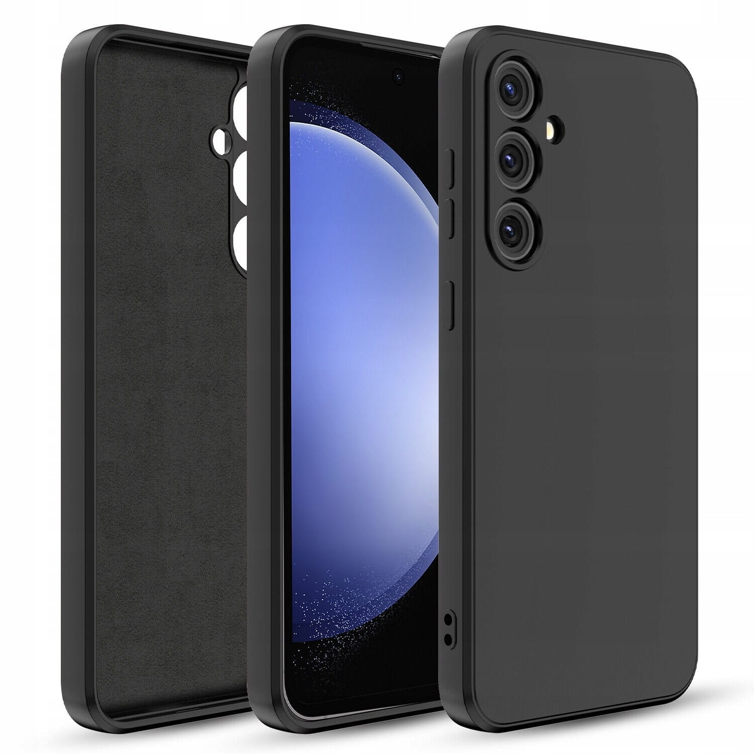 Etui Liquid Soft Silicone - Xiaomi 14 - Czarne