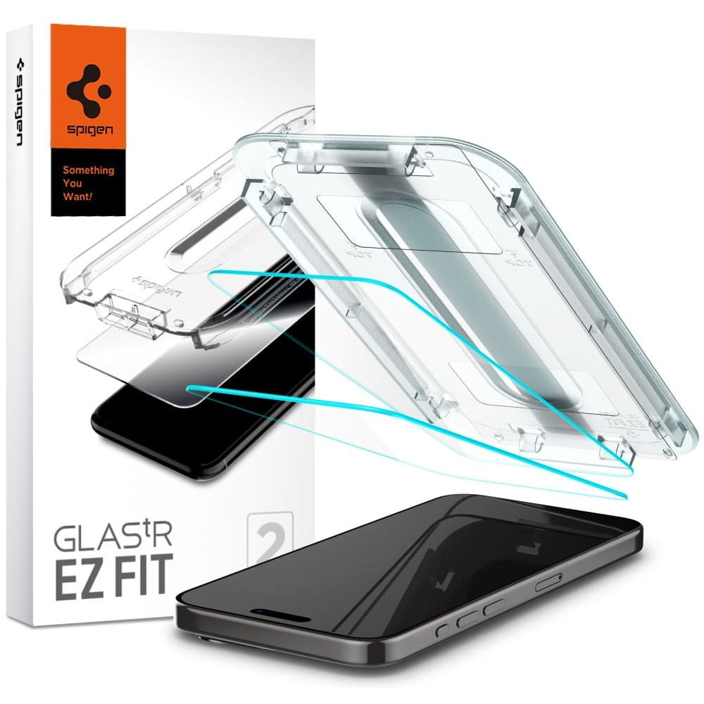 Szkło Hartowane Spigen Glass tR Do iPhone 14 Pro Clear 2 Sztuki
