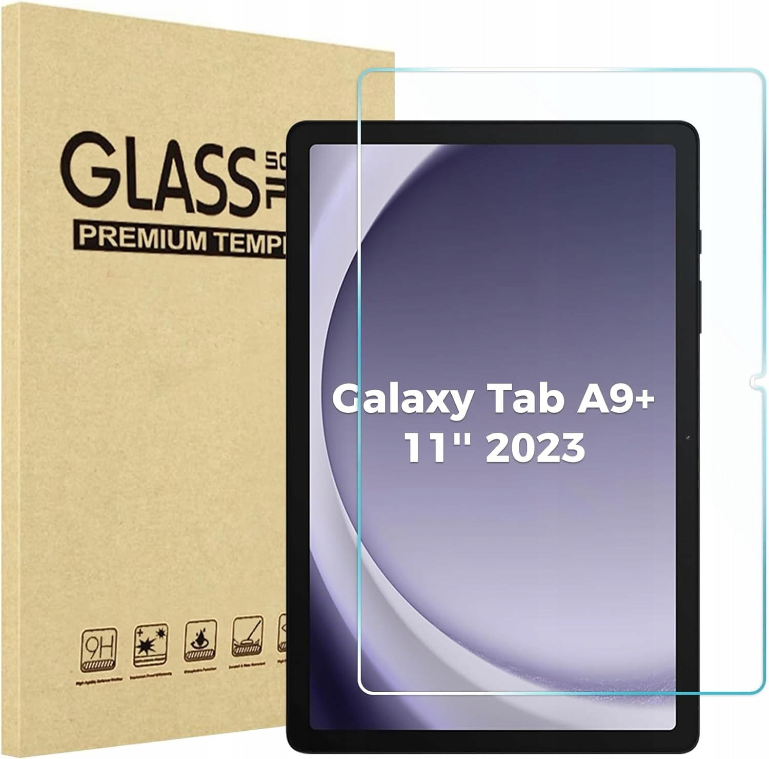 Szkło Hartowane 9H - Samsung Galaxy Tab A9+ Plus 11"