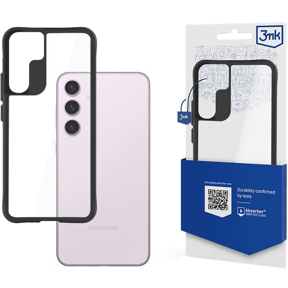 Etui Satin Armor+ Samsung Galaxy S24+ Plus Czarne