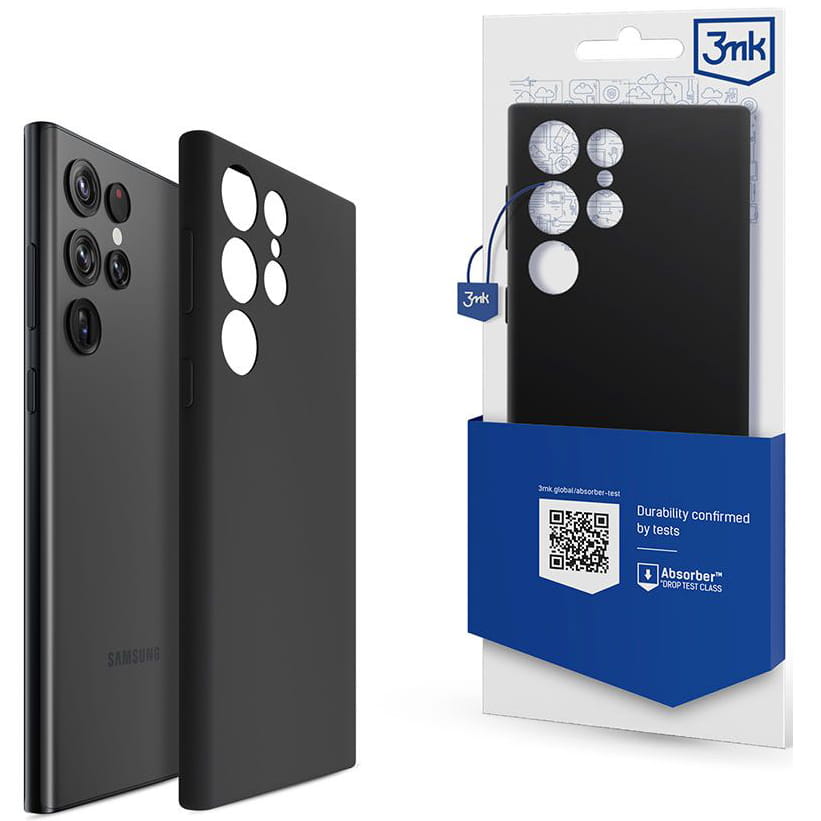 Etui 3mk Silicone Case Samsung Galaxy S24 Ultra Czarne