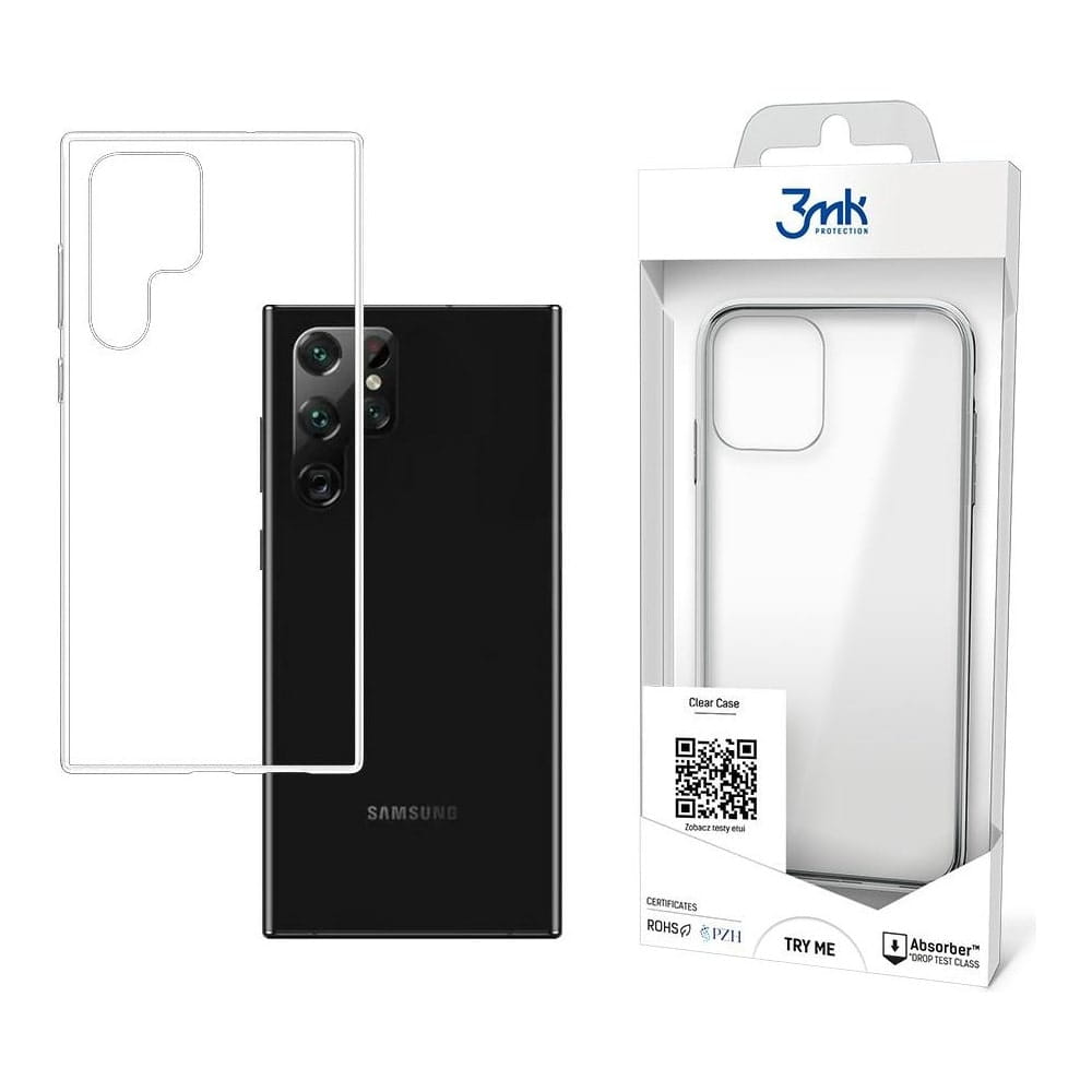 Etui 3mk Clear Case Samsung Galaxy S22 Ultra