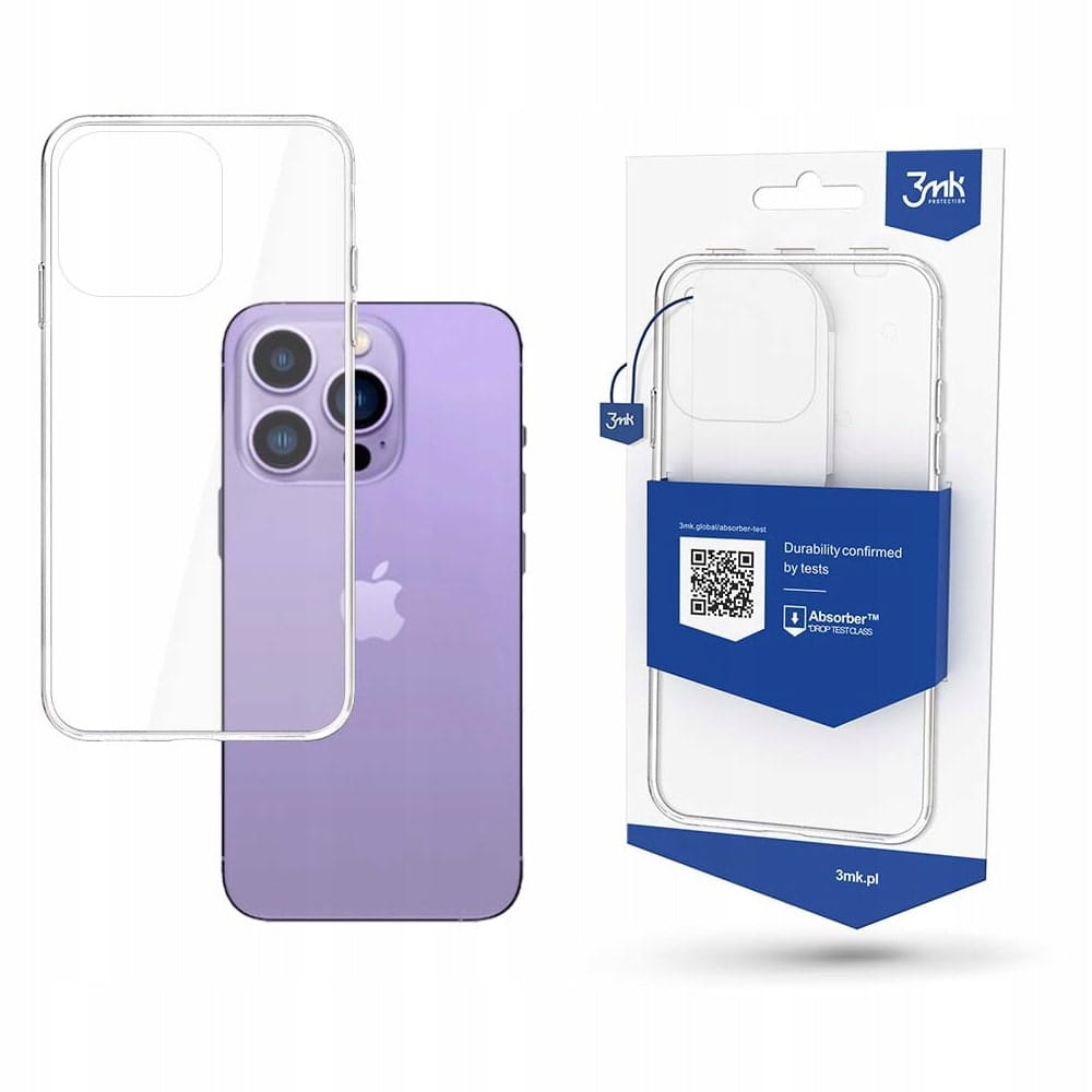 Etui 3mk Clear Case — ochrona pancerna dla iPhone 14 Pro Max