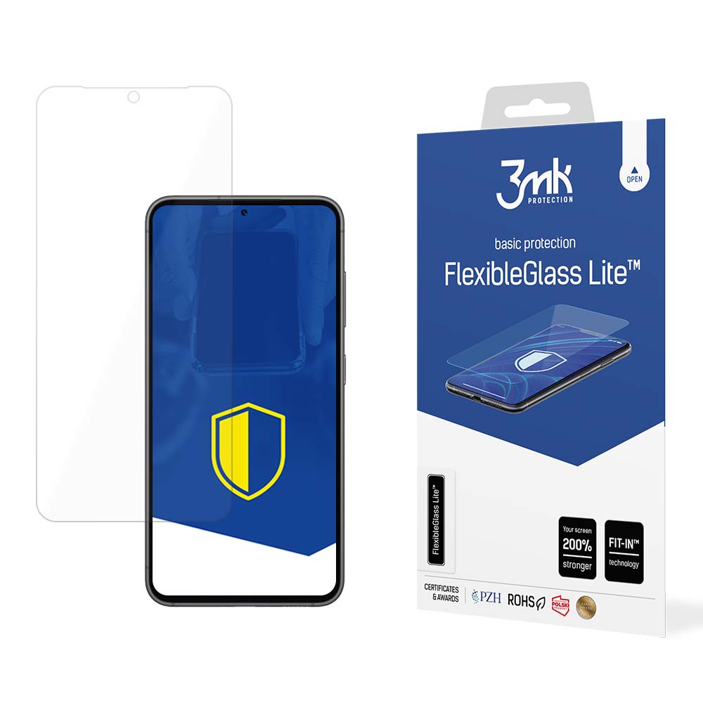 Szkło Hybrydowe Na Wyświetlacz 3MK FlexibleGlass Lite Samsung Galaxy S23 FE