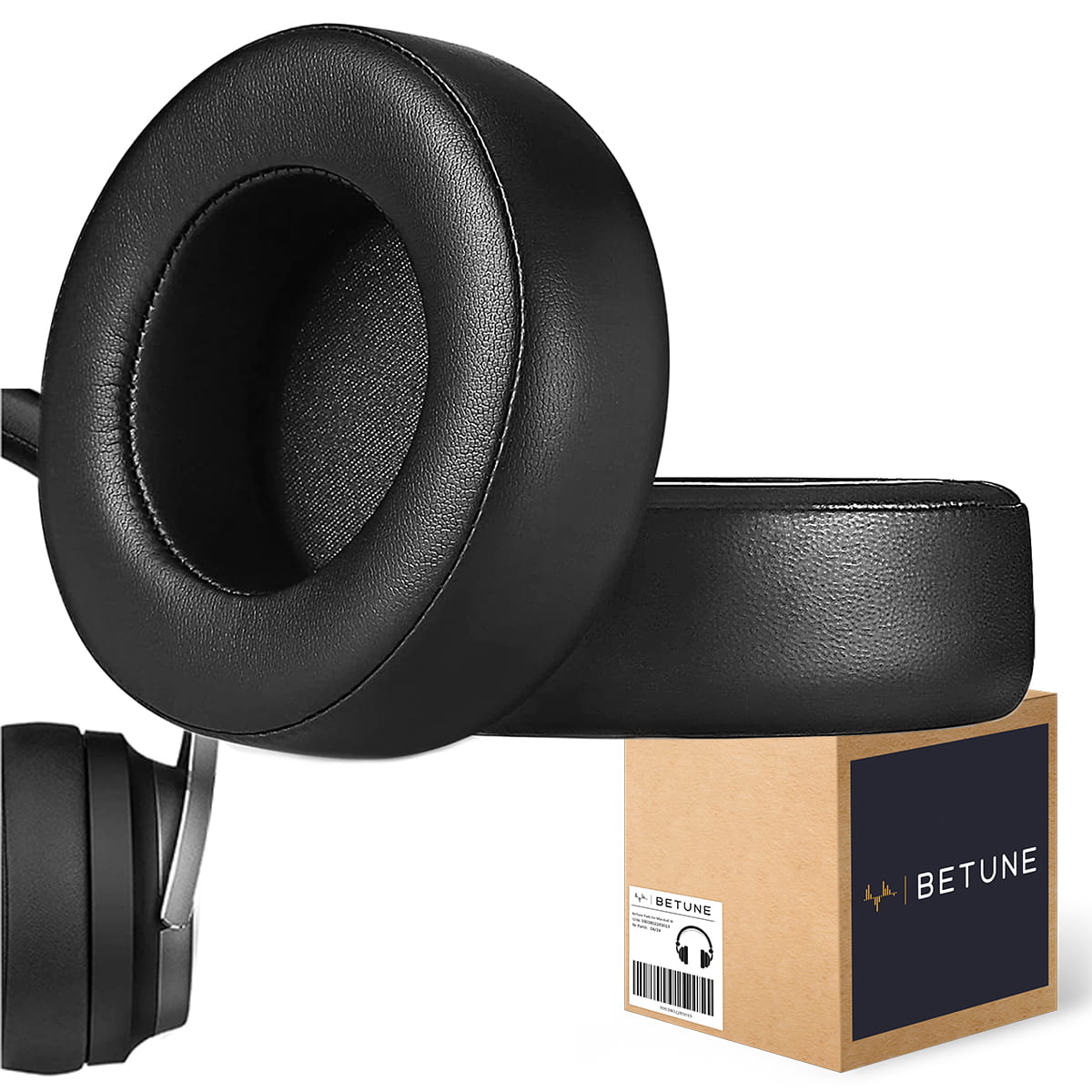 BETUNE® - Gąbki do Słuchawek - Corsair Virtuoso RGB Wireless - Czarne