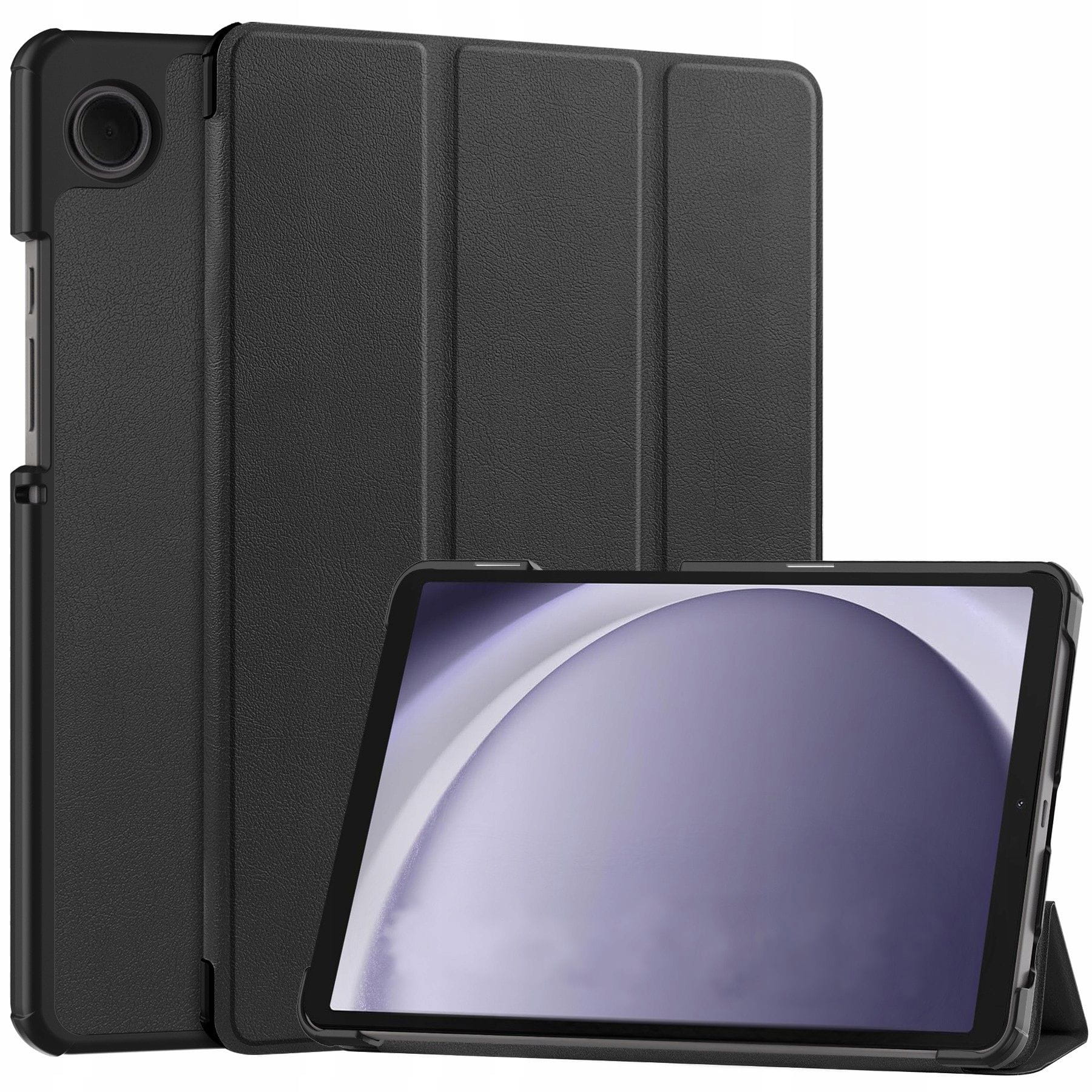 Etui z Klapką do Samsung Galaxy Tab A9+ 11" - Czarne