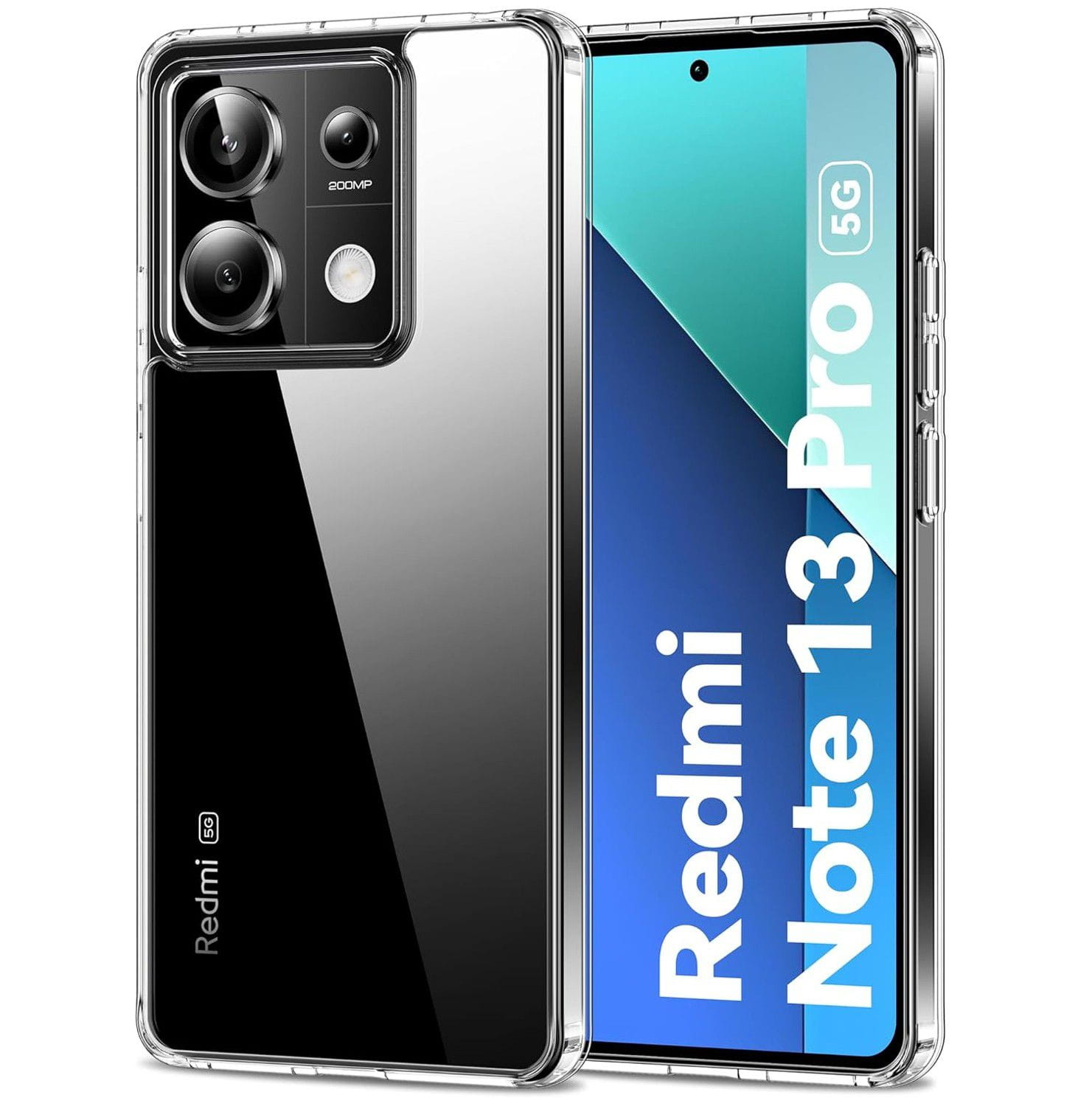  Silikonowe Etui Crystal Case - Xiaomi Redmi Note 13 Pro 4G 