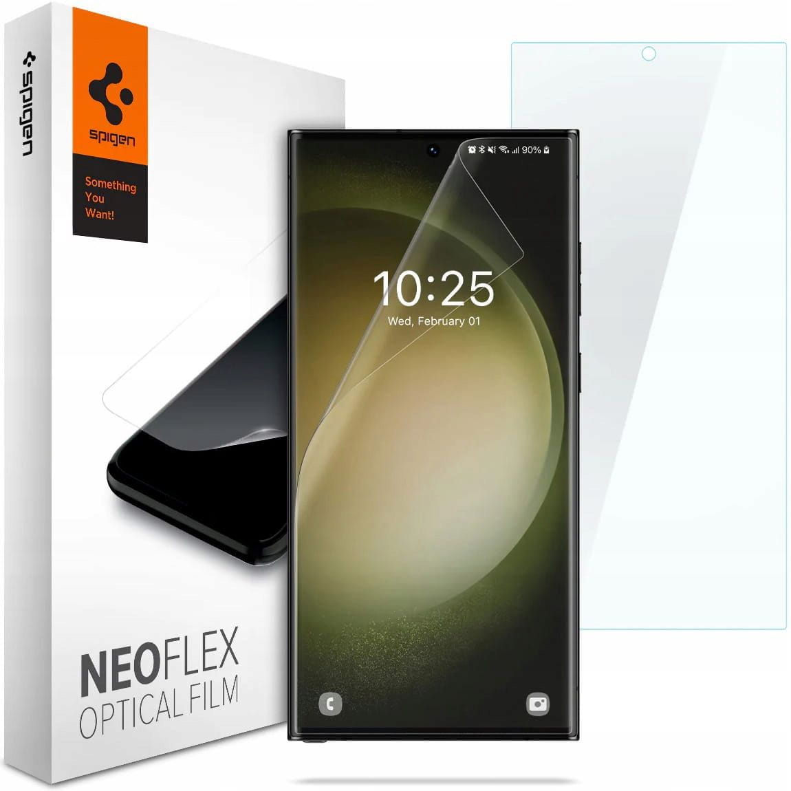 Folia Spigen Neo Flex na cały wyświetlacz — Samsung Galaxy S23 Ultra