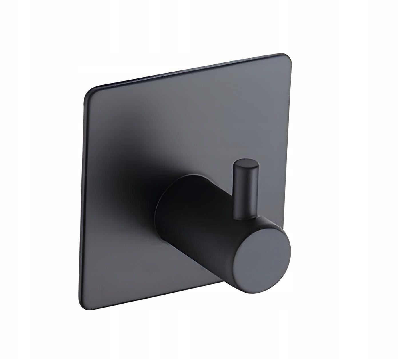 Wieszak Naklejany Aluminiowy  - Czarny - 1 szt.