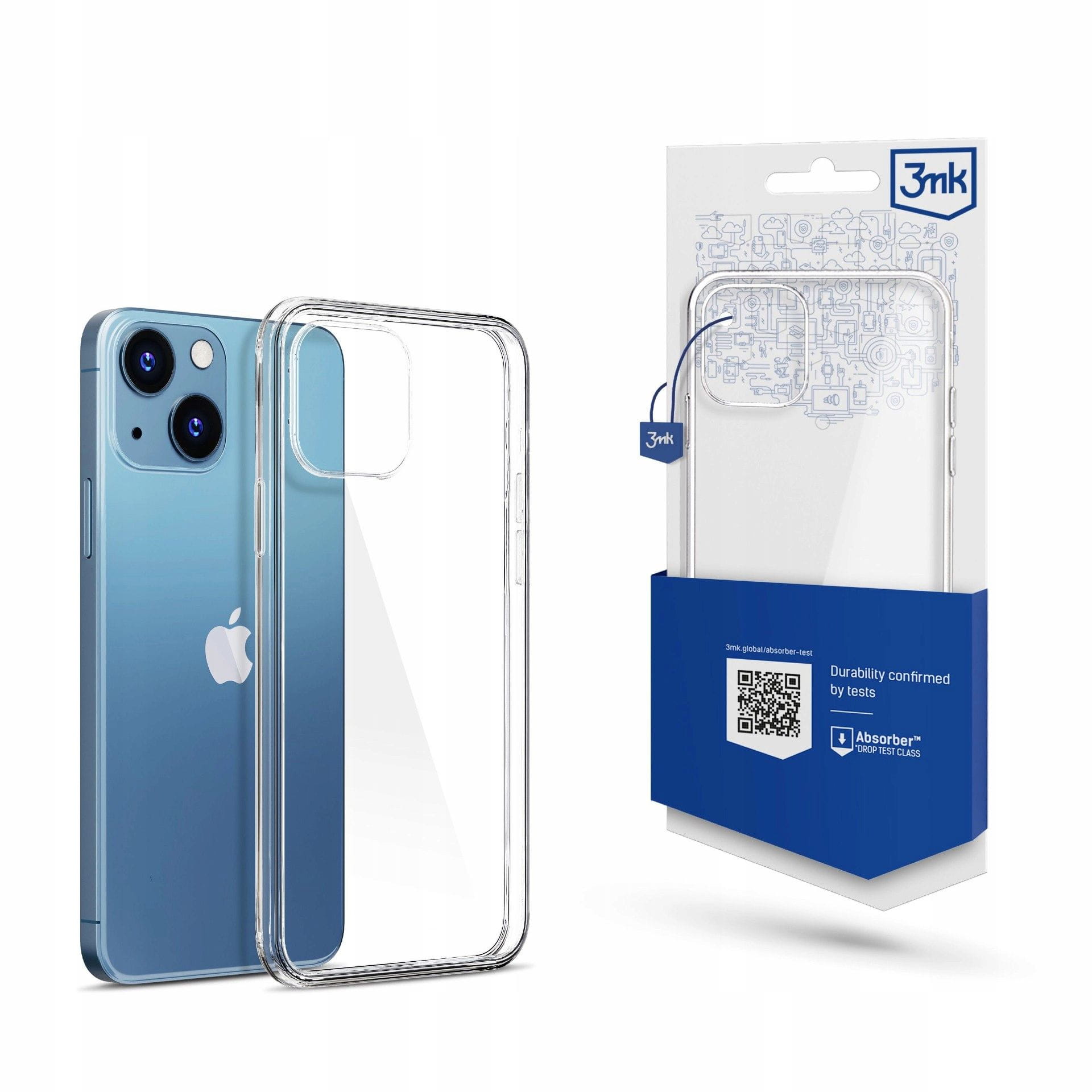 Etui 3mk Armor Case Clear - iPhone 13 Mini - wytrzymała przezroczysta ochrona
