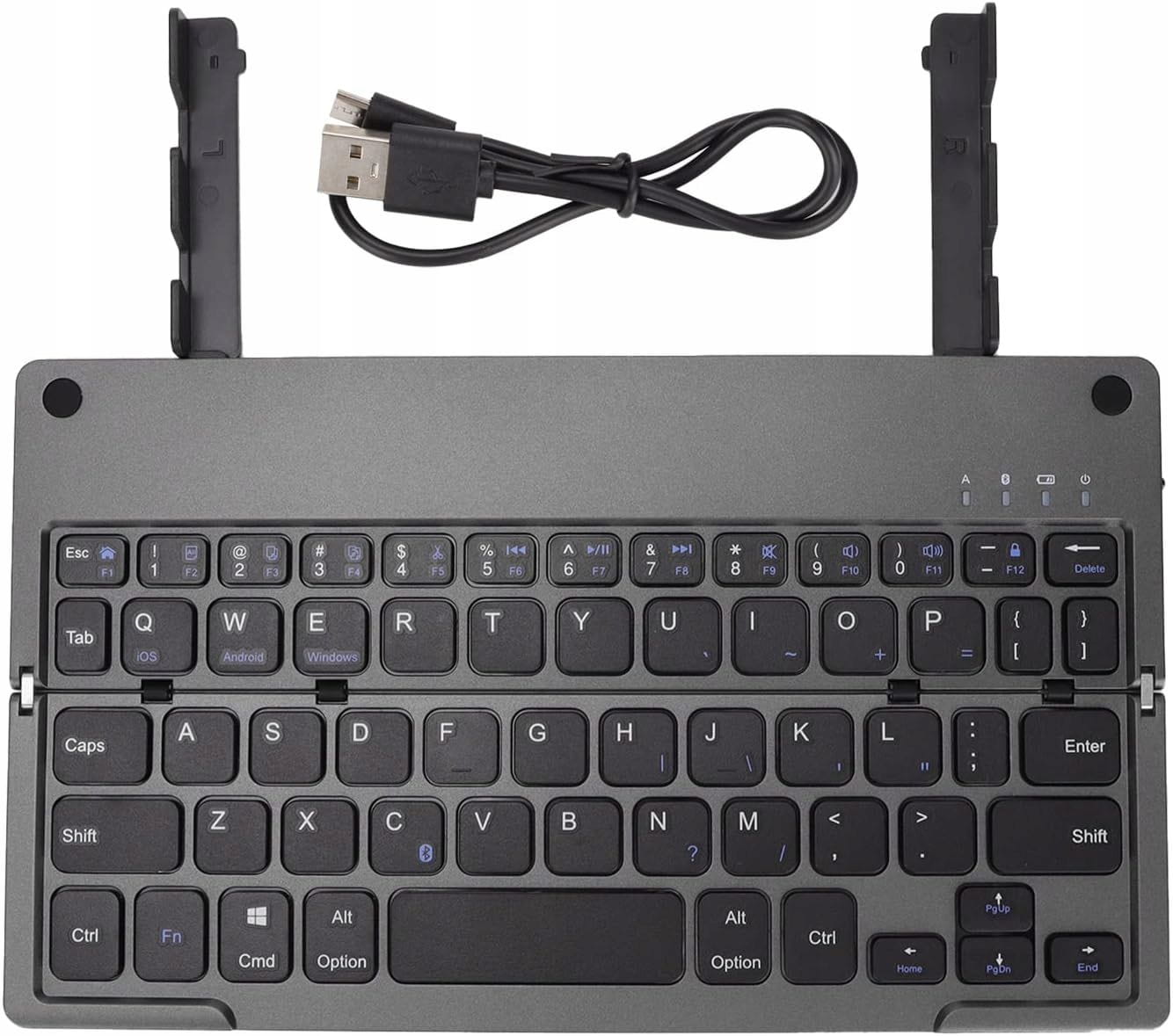 Klawiatura Bezprzewodowa B048 - Składana, Touchpad 