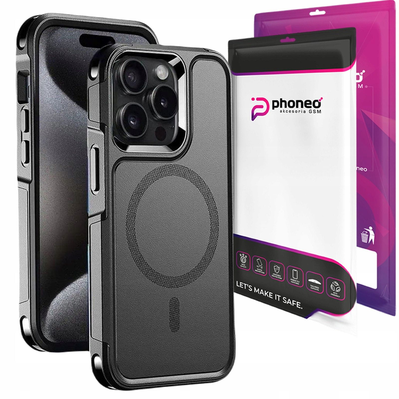 Etui Panzer Armor — pancerna ochrona dla iPhone 16 Pro Max
