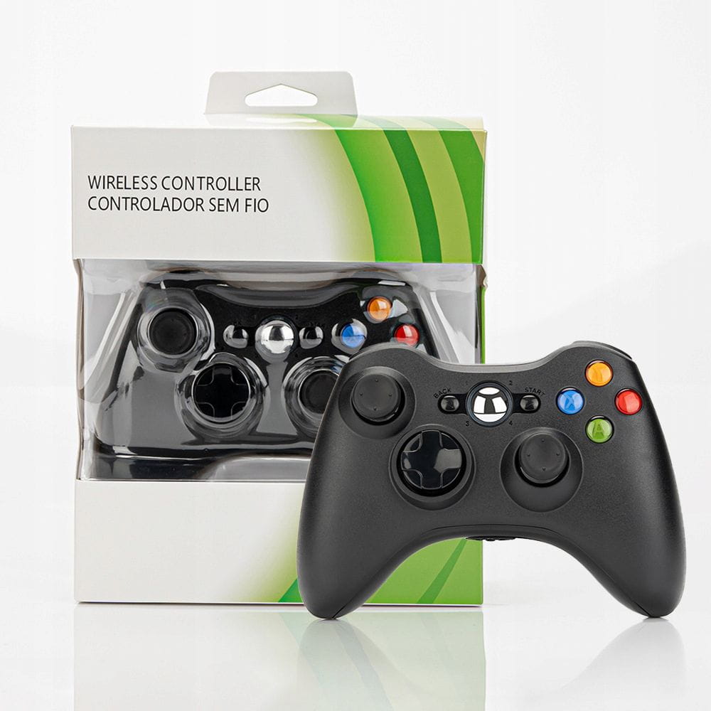 Kontroler Bezprzewodowy Pad Gamepad USB do Konsoli Xbox 360 Slim, PC 