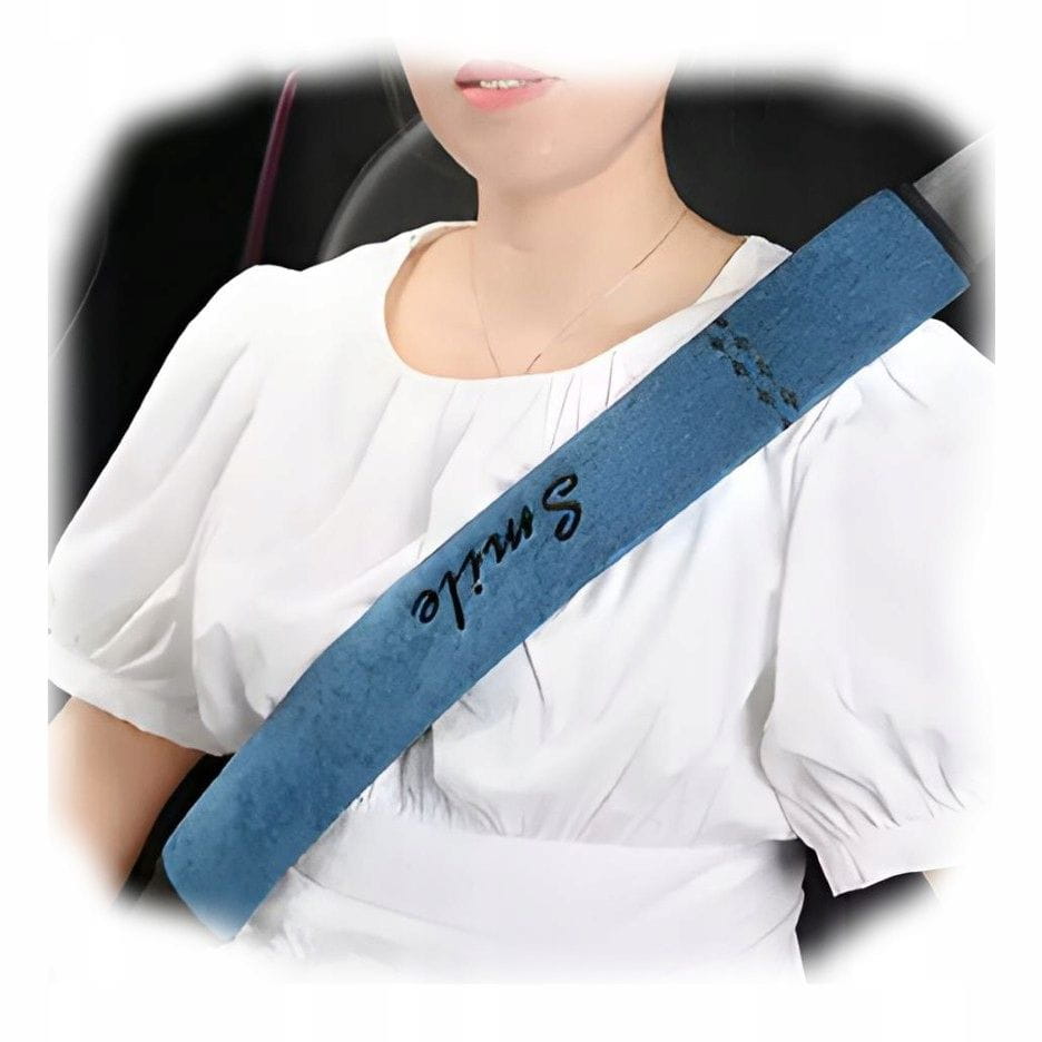 Nakładka na Pas Bezpieczeństwa do Samochodu - Niebieski