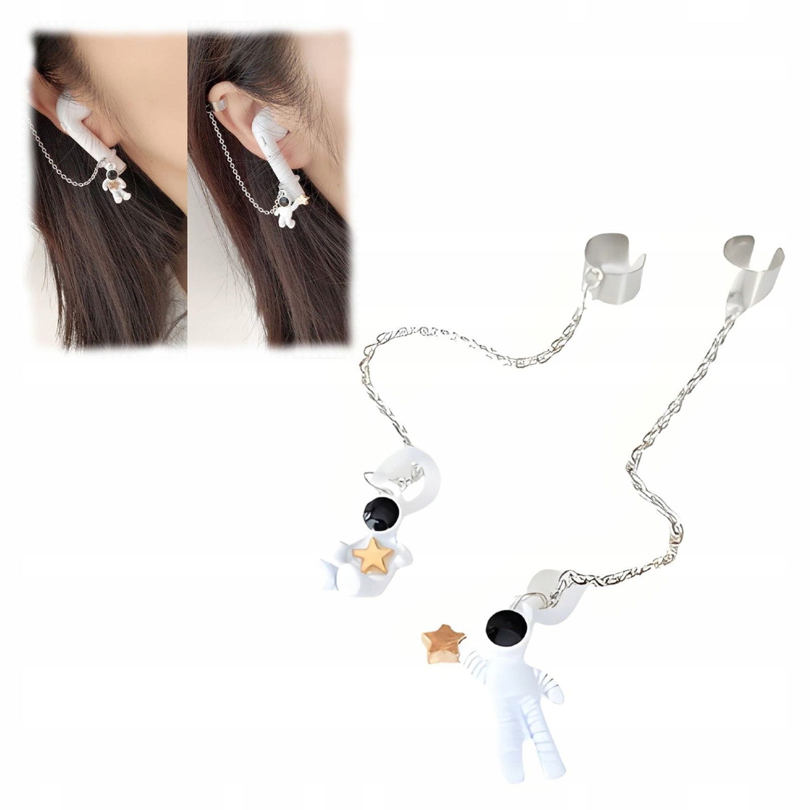  Łańcuszek do Słuchawek Bezprzewodowych Apple AirPods - Astronauta V2