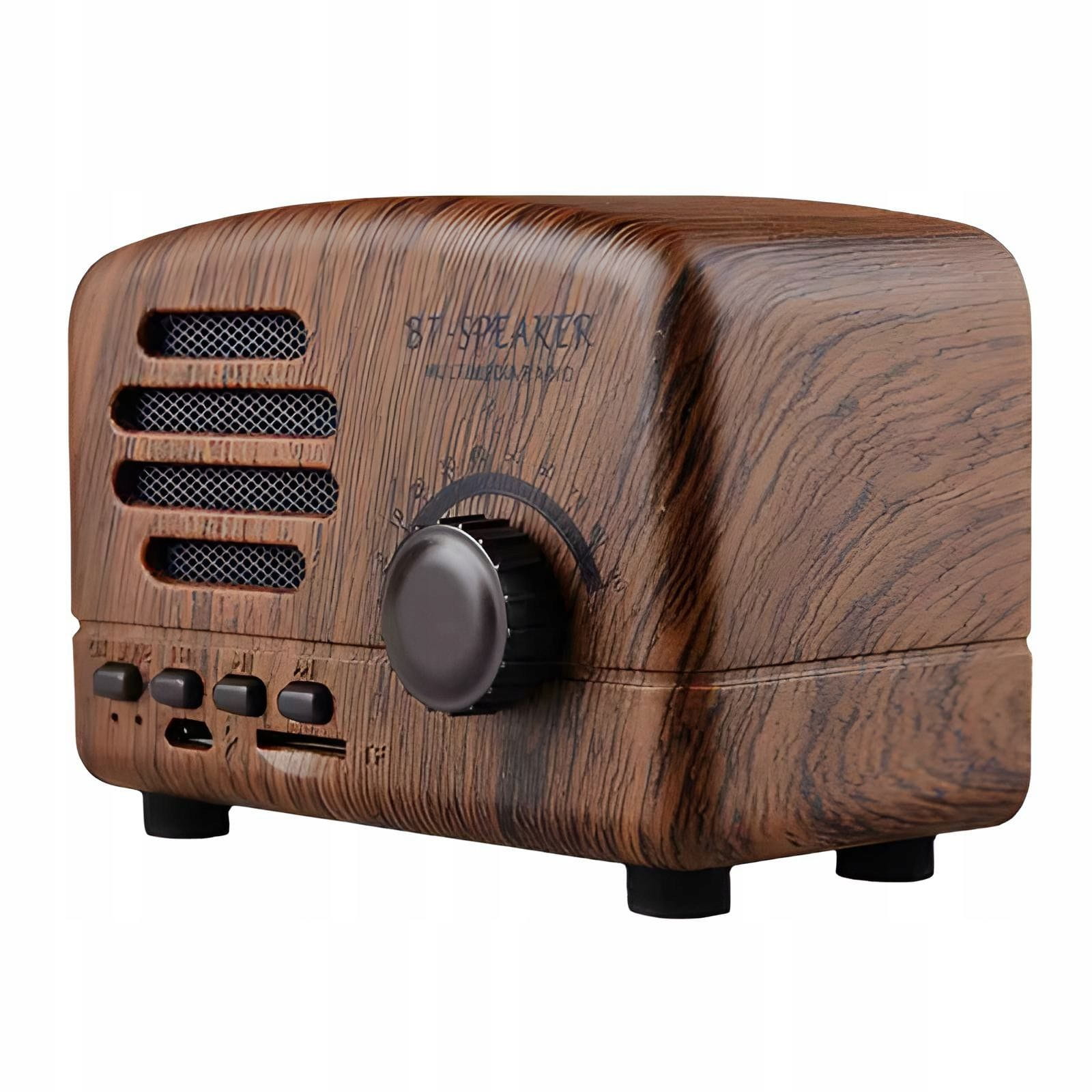 Głośnik Bezprzewodowy Vintage, Radio — retro wygląd i 3W mocy