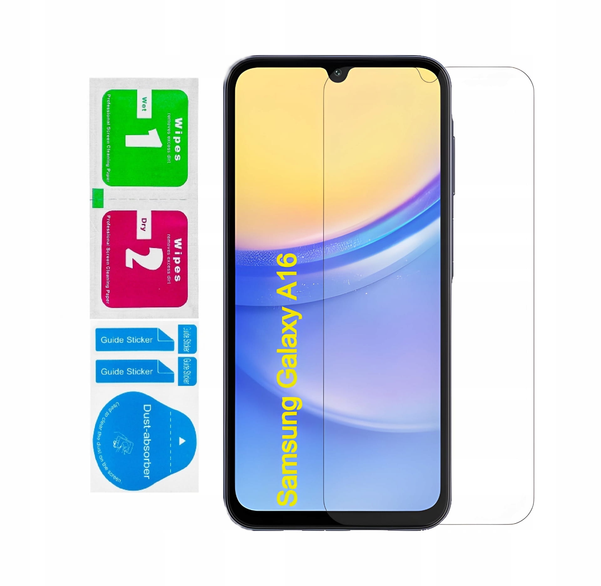 Szkło Hartowane 9H (2,5D) - Samsung Galaxy A16