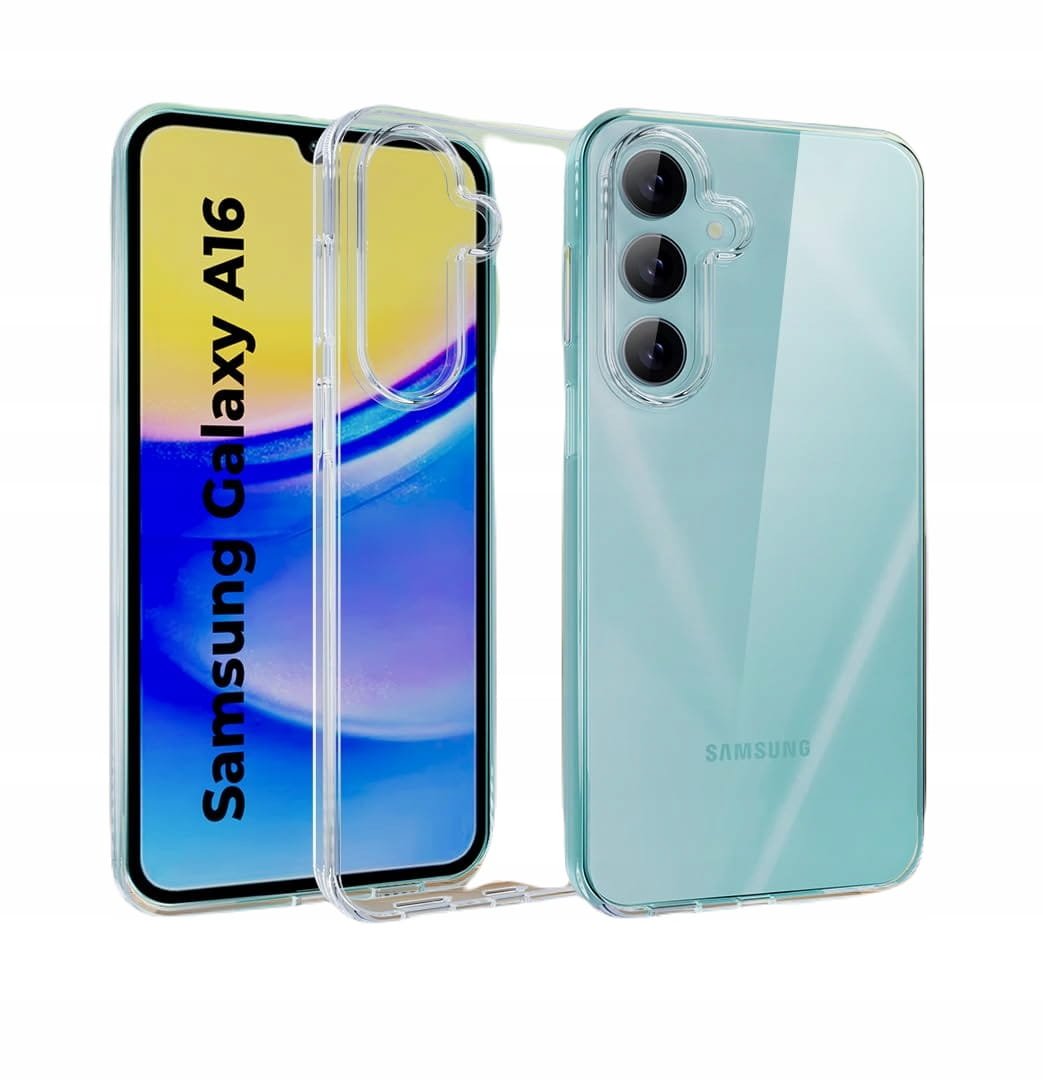  Silikonowe Etui Crystal Case - Samsung Galaxy A16
