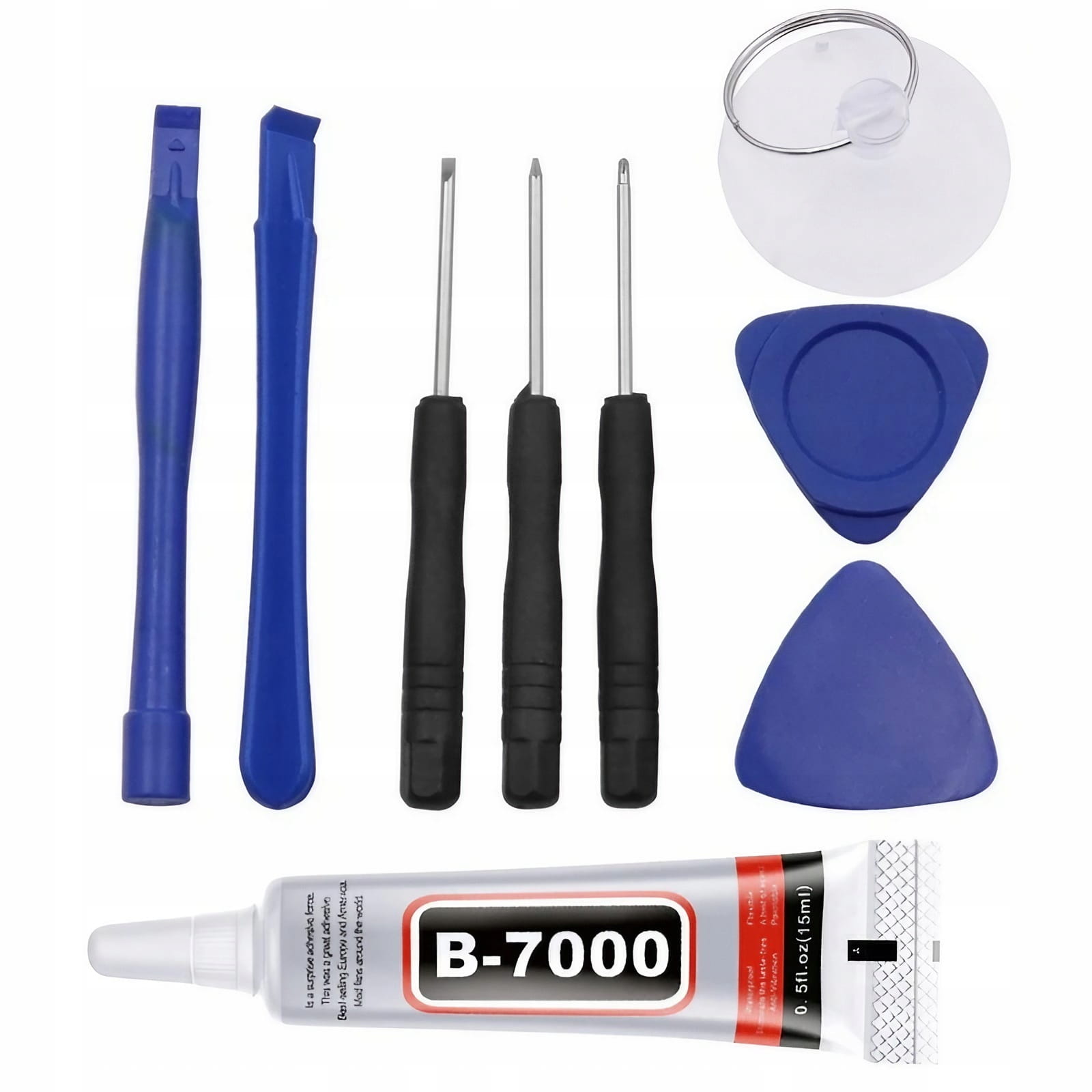 Zestaw Naprawczy Ekranu LCD Telefonu i Elektroniki z Klejem B-7000