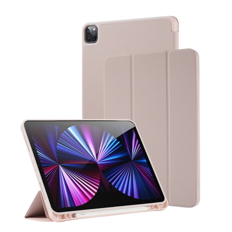 Etui z Miejscem na Rysik - Apple iPad Pro 2018-2022 12.9" - Różowe 