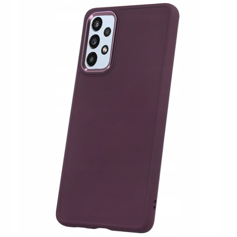Etui Satin Case - Xiaomi Redmi Note 13 Pro 5G - Burgundowe 