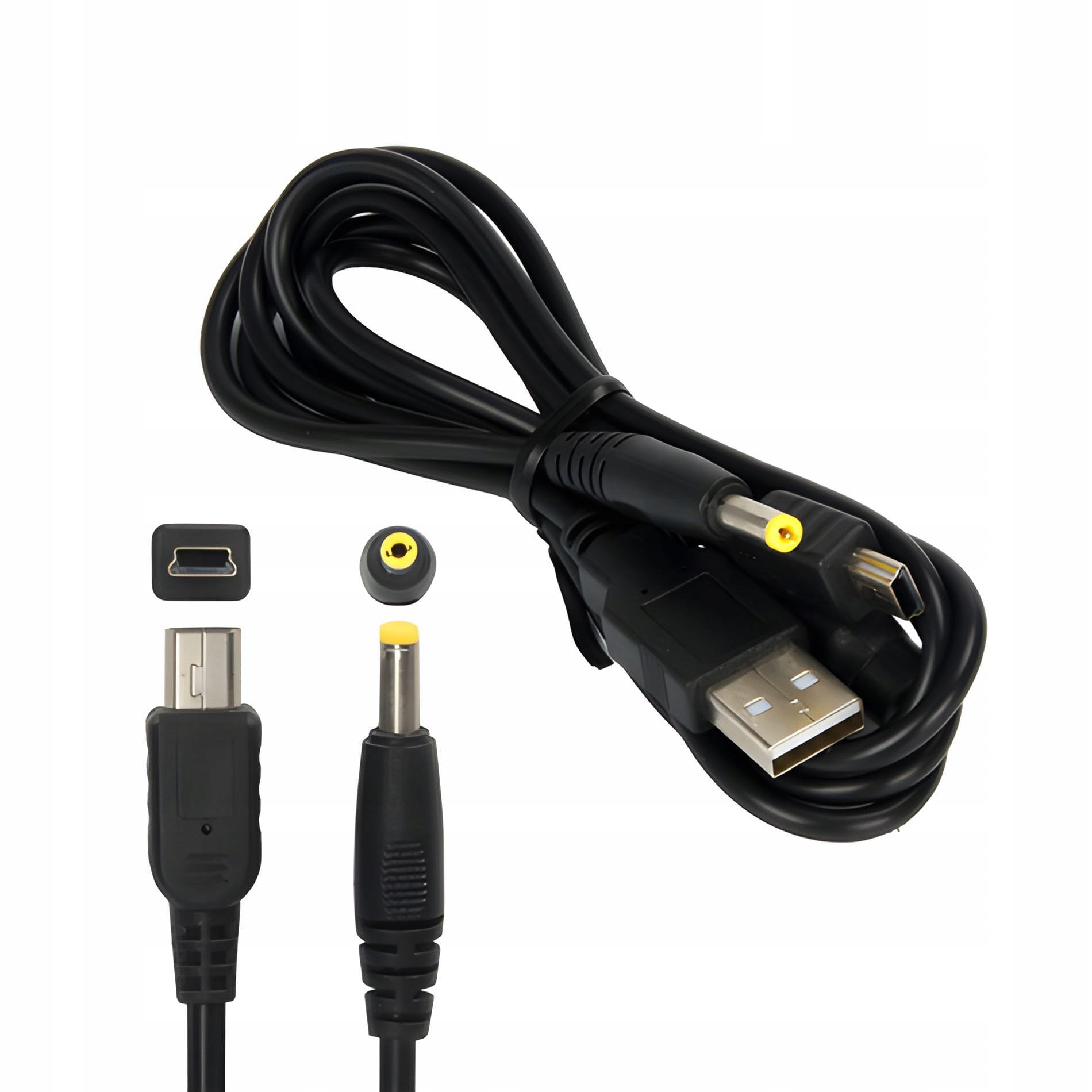 Kabel Y USB DC 2w1 do PSP Slim 2000, 3000 - Ładowanie i Transfer Danych