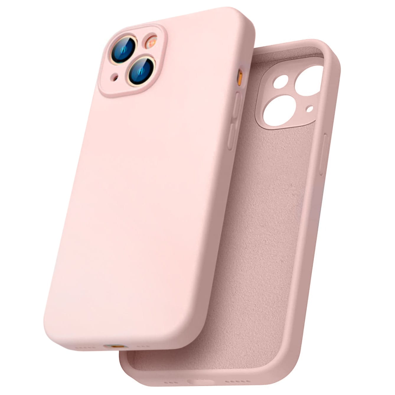 Liquid Soft Silicone - Apple iPhone 14 - Różowy