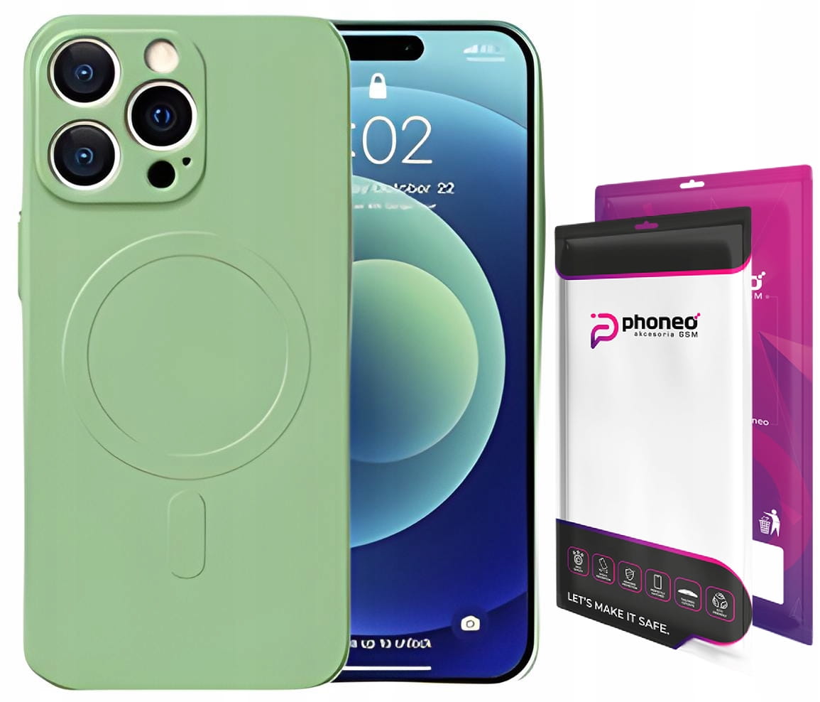 Etui Phoneo Liquid Soft Silicone - ochrona i kompatybilność MagSafe