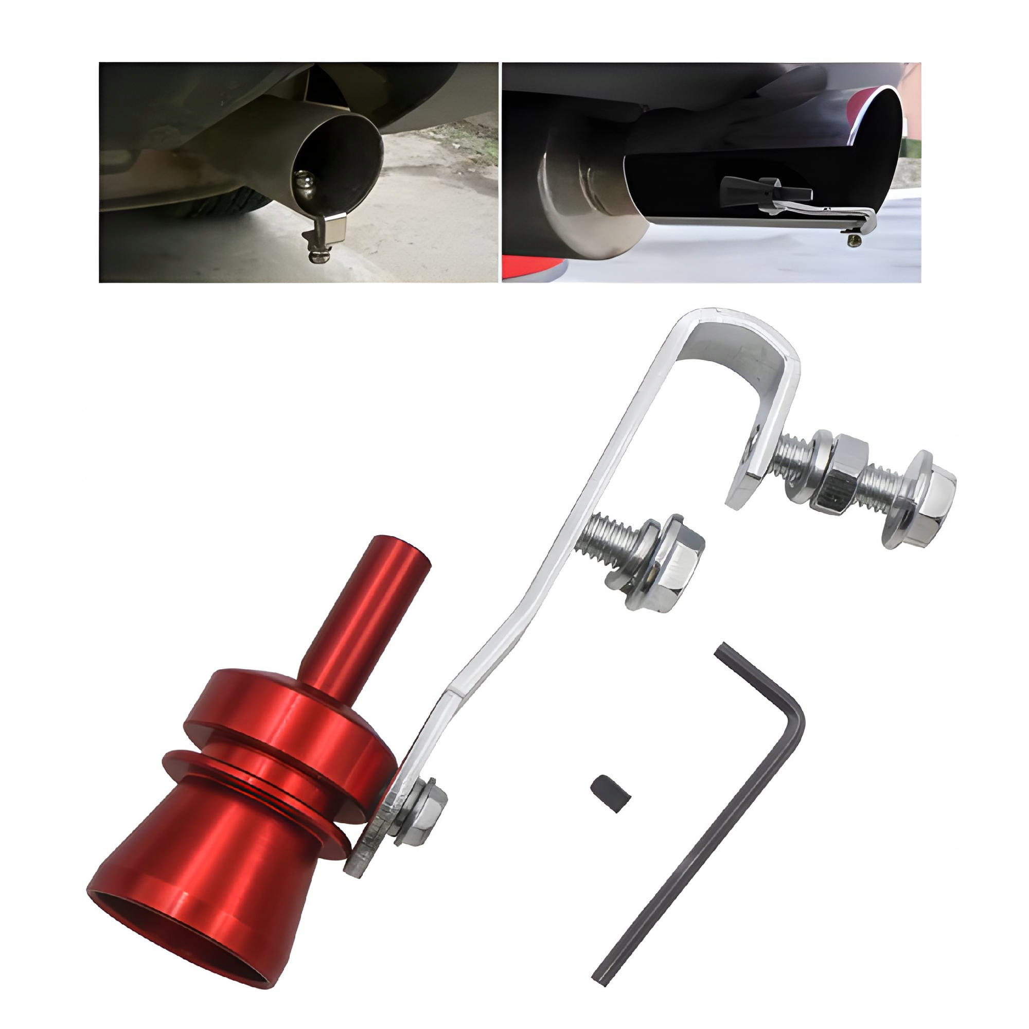 Gwizdek Turbo do Tłumika, Rury Wydechowej - M