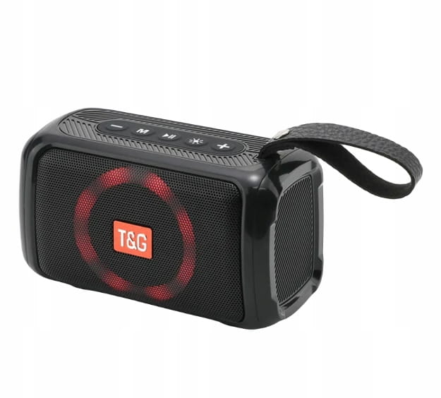 Głośnik Bezprzewodowy Bluetooth T&G TG193 - mobilny dźwięk i światło