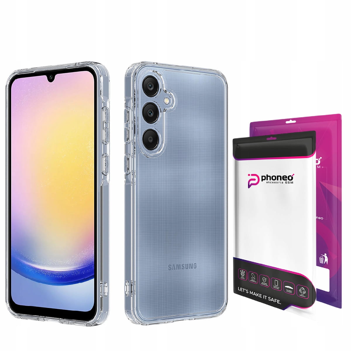 Etui Phoneo Crystal Case do Samsung Galaxy S25+ Plus