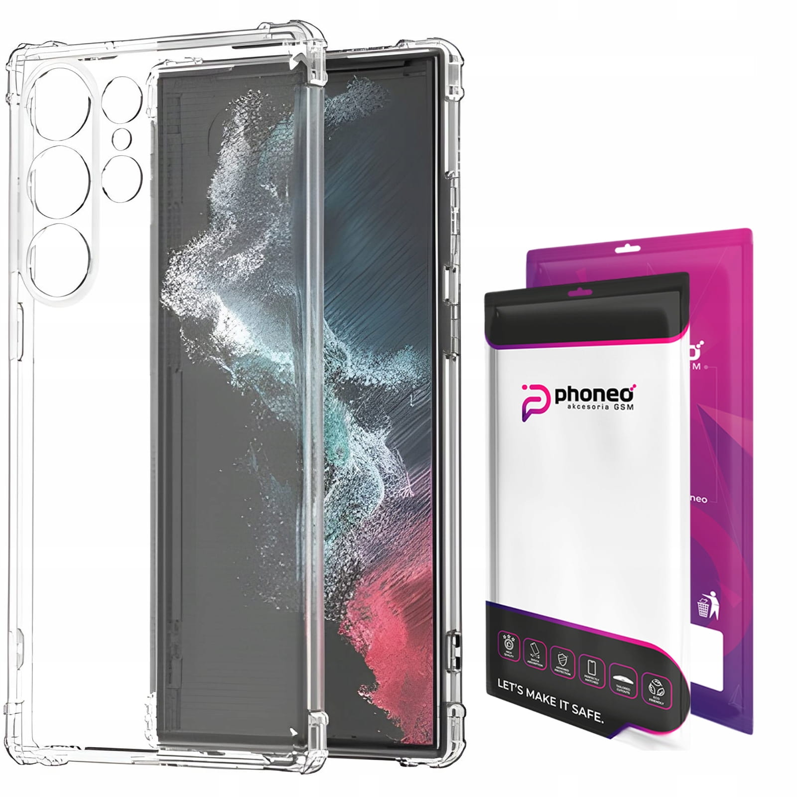 Etui Phoneo Air Cushion do Samsung Galaxy S25 Ultra 